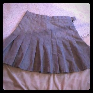 𝖘𝖜𝖊𝖊𝖙 grey mini skirt